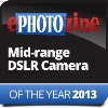 ePHOTOzine Mid Range DSLR camera of the year 2013